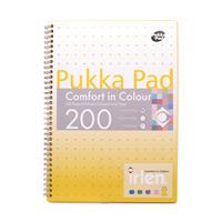 Spirálfüzet, A4, vonalas, 100 lap, PUKKA PAD 